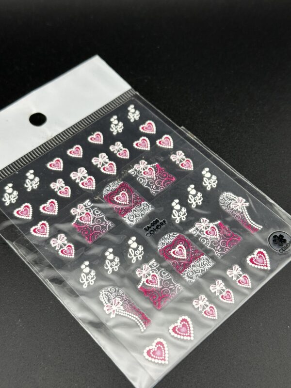 Heart Shape Ultra-Thin Nail Art Sticker