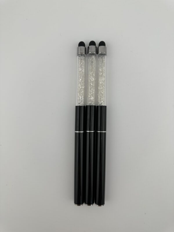 Gel Brush Crystal Nail Art
