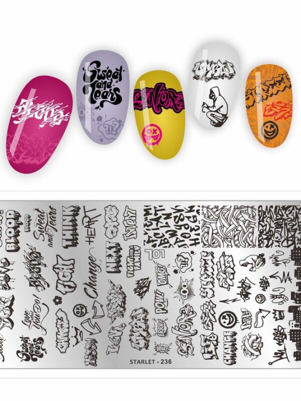 Nail Stamping Plates and stakers