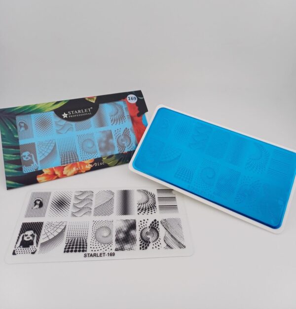 Stamping Plates Scraper Set Nail Stamp Tools Set Kit