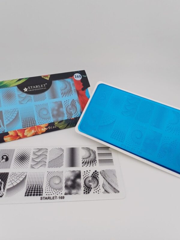 Stamping Plates Scraper Set Nail Stamp Tools Set Kit